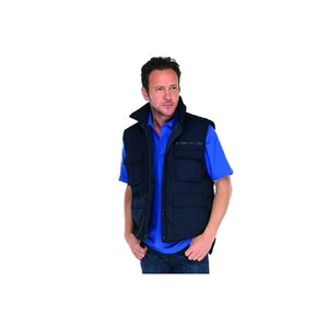 BW5 Polycotton Bodywarmer Navy - Indigo Supplies Ltd