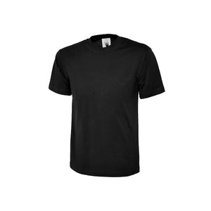 UC301 Classic Mediumweight 180GSM T-Shirt Black - Indigo Supplies Ltd