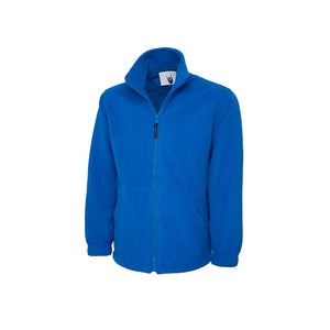 UC601 Premium Heavy Duty Fleece Jacket 380GSM Royal Blue - Indigo Supplies Ltd