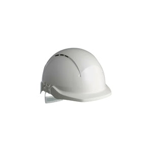 Centurion Concept Reduced Peak Vented Helmet c/w Wheel Ratchet White - Indigo Supplies Ltd