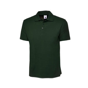 UC101 Classic Mediumweight (220 GSM) Polo Shirt Bottle Green - Indigo Supplies Ltd