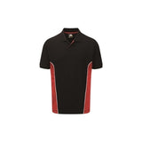 Silverswift 692455 Two-Tone Polo Shirt Red/Black - Indigo Supplies Ltd