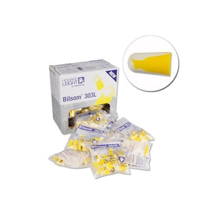 Howard Leight Bilsom 303L Un-Corded Ear Plugs 1005073 SNR 33 (Pack 200) - Indigo Supplies Ltd