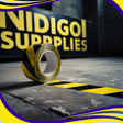 PVC Hazard Warning Tape Adhesive - Indigo Supplies Ltd