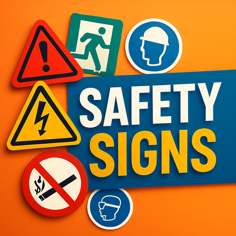 stock safety signs custom signage uk