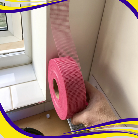 Plasterer's Scrim Tape High Tack - Indigo Supplies Ltd