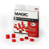 Marker Magnets,20mm 25mm 30mm Diameter x 8mm Large Pack of 16