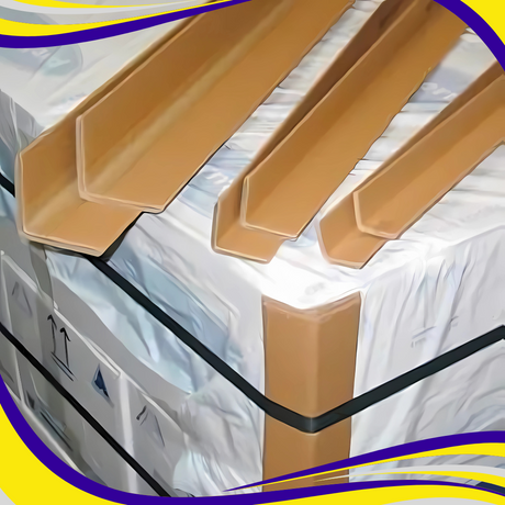 Solid Card Board "L Profile" Edge Protector (pack of 100) - Indigo Supplies Ltd