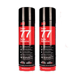 3M™ Super 77™ Spray Adhesive Special Offer - Pack of 2 - Indigo Supplies Ltd