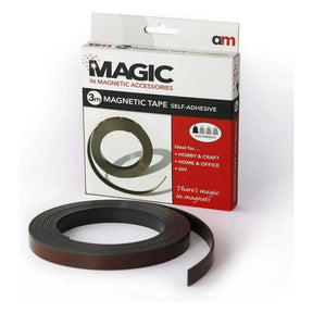 Magnetic Tape Strip with Premium Adhesive, - Indigo Supplies Ltd