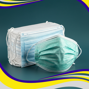 3 Ply Protective Surgical / Medical Face Masks - Indigo Supplies Ltd