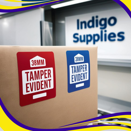 TAMPERSAFE Tamper Evident Security Labels - Indigo Supplies Ltd