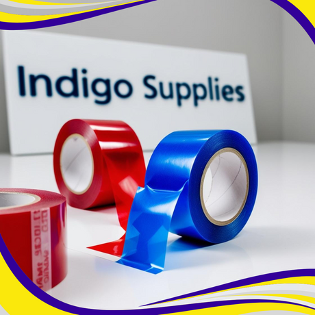 TAMPERSAFE Tamper Proof / Evident Security Parcel Tape - Indigo Supplies Ltd