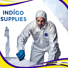 Tyvek Coverall 200 Price Point Type 5&6 (Pack of 25) - Indigo Supplies Ltd