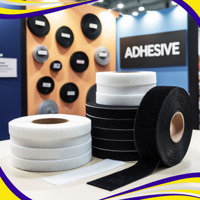 Hook & Loop Fastener Tape High Tack Rubber Adhesive - Indigo Supplies Ltd