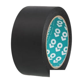 Advance AT44 Low Tack Protection Tape Black 50mmx33m - Indigo Supplies Ltd