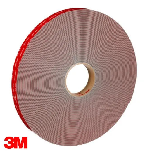 3M GPH-160GF VHB Hi Temp Tape Grey 25mm x 1.6mm x 33m 722166