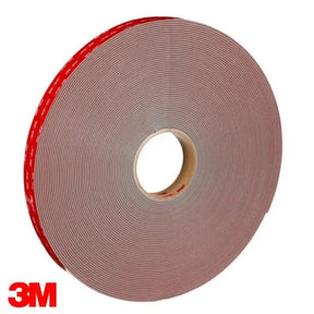 3M GPH-160GF VHB Hi Temp Tape Grey 12mm x 1.6mm x 33m 722168 - Indigo Supplies Ltd