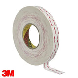 3M 4932P VHB Tape White 12mm x 0.6mm x 33m 493212