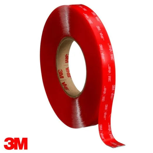 3M 4910F VHB Tape Clear 19mm x 1mm x 33m 4910F19