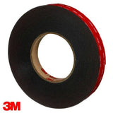 3M 5952F VHB Tape Short Roll Blister Pack Black 19mm x 1.1mm x 11m