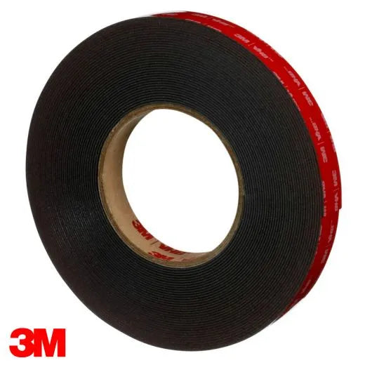3M 5952F VHB Tape Black 12mm x 1.1mm x 33m 5952F 12MM X 33M