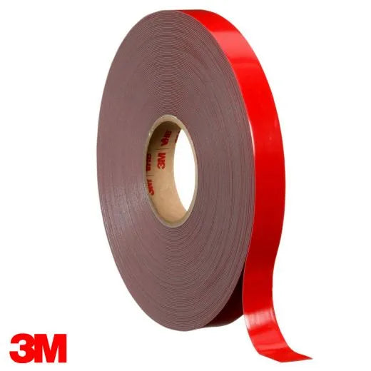 3M 4611 VHB Tape Dark Grey 19mm x 1.1mm x 33m 461119
