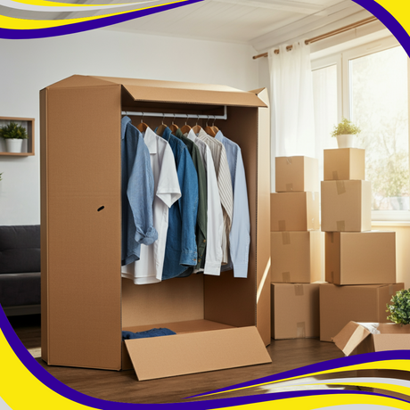Wardrobe Cartons - Indigo Supplies Ltd