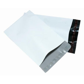 White Polythene Mailing Bags - Indigo Supplies Ltd
