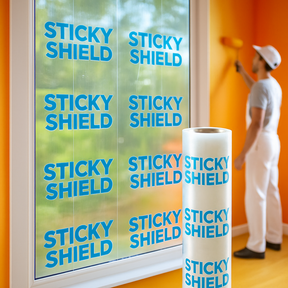 self adhesive window glass protection protector film uk