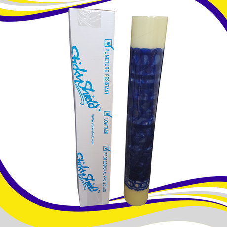 Sticky Shield® Adhesive Window Protector Film Peelable Protection - Indigo Supplies Ltd